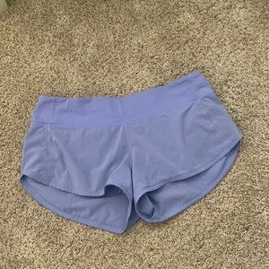 Lululemon Speed up Shorts: 2.5 inches